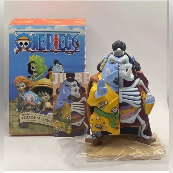 Jason Freeny's Hidden Dissectibles Anime One Piece Series 2 Jinbe Art Figure - Picture 5 of 9